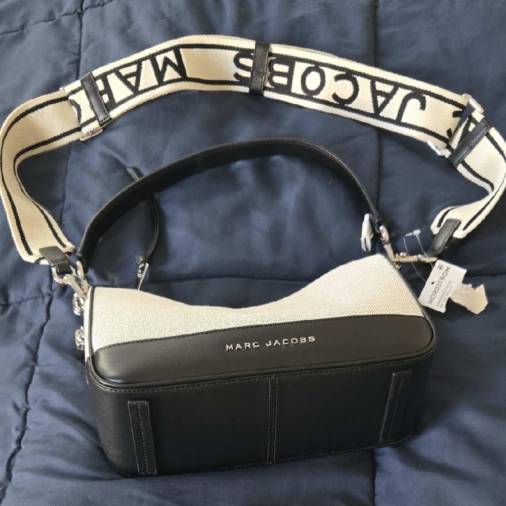 Marc Jacobs Black and White Shoulder Bag